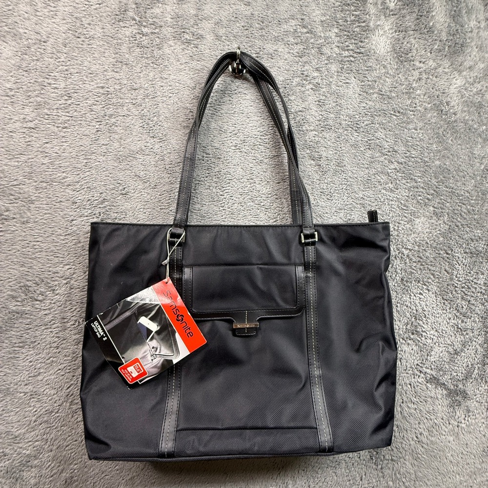 Samsonite Ultima 2 Laptop Bag Women 15.6" Black NWT Professional Tote